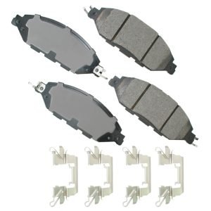 AKEBONO BRAKE CORPORATION ProACT Ultra-Premium Bra ke Pads – Front ACT1649