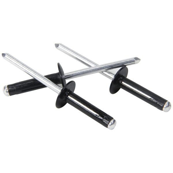 ALLSTAR PERFORMANCE Md Hd Rivet 250Pk Black Flange Type Alum Mandrel ALL18187