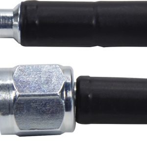 ALLSTAR PERFORMANCE Coated Braided Line 36in #3Hose -3Str/-3 90 Steel ALL48434-36