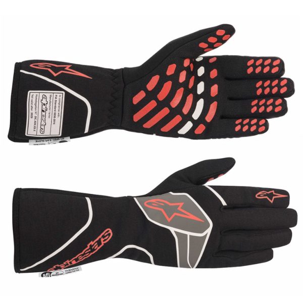 ALPINESTARS USA Tech-1 Race Glove Medium Black / Red 3551120-13-M