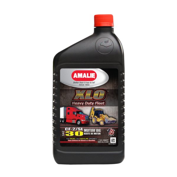 AMALIE XLO Heavy Duty Fleet Eng ine Oil 30W Case 12x1Qt 160-61736-56