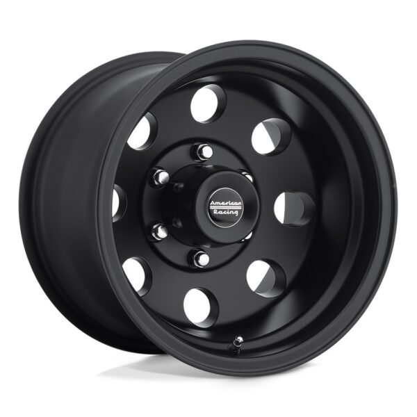 AMERICAN RACING WHEELS BAJA 15×8 5×114.30 Satin Black Wheel AR1725865B