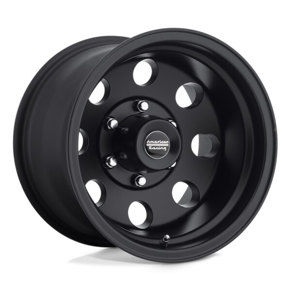 AMERICAN RACING WHEELS BAJA 15×8 6×139.70 Satin Black Wheel AR1725883B