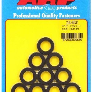 ARP Black Washers – 7/16 ID x 3/4 OD (10) 200-8531