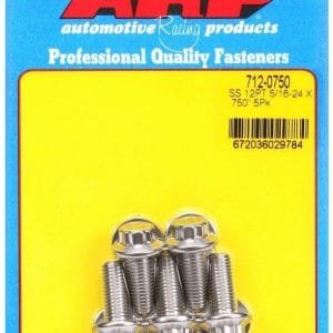 ARP S/S Bolt Kit – 12pt. (5) 5/16-24 x .750 712-0750
