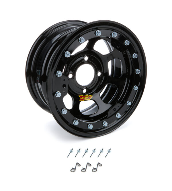 AERO RACE WHEELS Wheel 13×7 3in 4.50in BC Black 33-174530