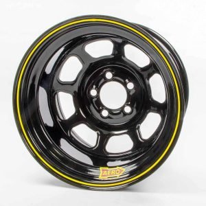 AERO RACE WHEELS 15×10 4in 5.00 Black  58-105040