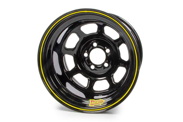 AERO RACE WHEELS 15X10 5in 5.00 Black  58-105050