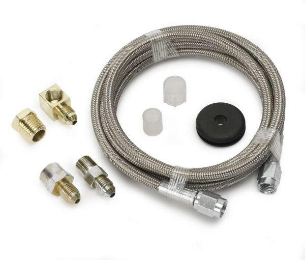 AUTOMETER #3 Stainless Gauge Line Kit 6′ 3236
