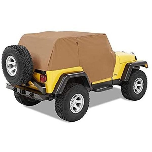 BESTOP 07-18 Jeep Wrangler 2 Dr Trail Cover Black 81044-01