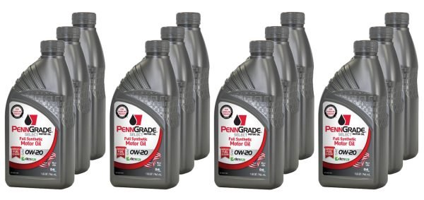 PENNGRADE MOTOR OIL PennGrade Select 0w20 Case 12 x 1 Quart 61526