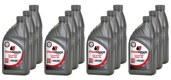 PENNGRADE MOTOR OIL PennGrade Full Synthetic 0w20 Case 12 x 1 Quart 62816