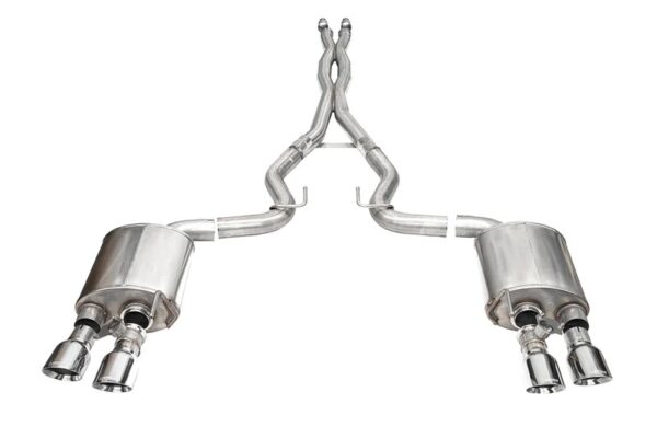 CORSA PERFORMANCE 24-   Mustang Dark Horse 5.0L Cat Back Exhaust 21265