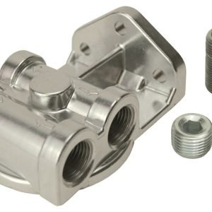 DERALE Side-Ports Filter Mount 1/2in NPT 25729