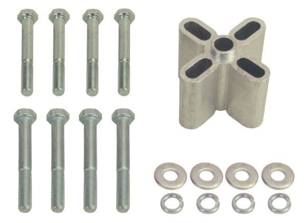 DERALE Fan Spacer 1 3/4in Fine/ Coarse Female 5/8 Pilot 31518