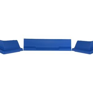 DOMINATOR RACE PRODUCTS Valance Modified IMCA 3pc Blue 409-BL