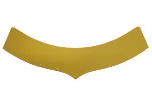 DOMINATOR RACE PRODUCTS Extension Predator Hood Yellow 5.5in Tall 500-EX-YE