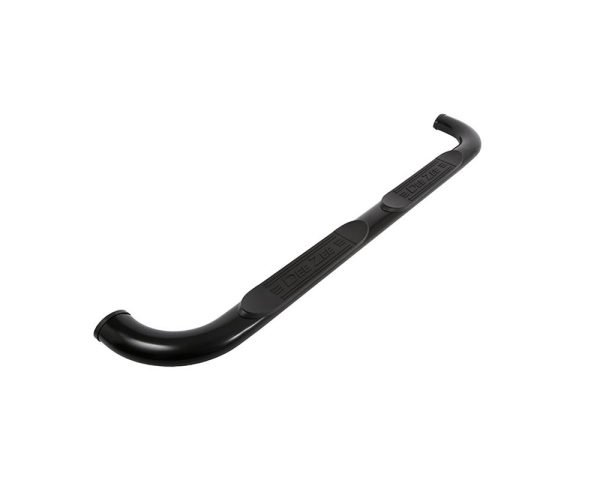 DEE ZEE 4in Oval Steel Black Tubes DZ 373529