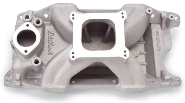 EDELBROCK SBM Victor Manifold – 340-360 2915