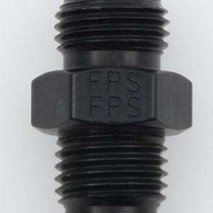 FRAGOLA Male Adapter Fitting #6 x 14mm x 1.5 FI Black 491962-BL