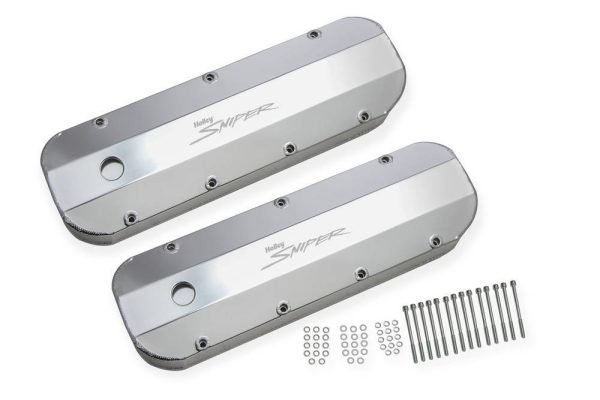 HOLLEY Sniper Fabricated Valve Covers  BBC Tall 890002