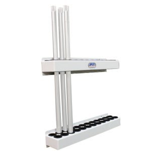 HEPFNER RACING PRODUCTS Torsion Bar Rack for Sprint Bars HRP6348-WHT
