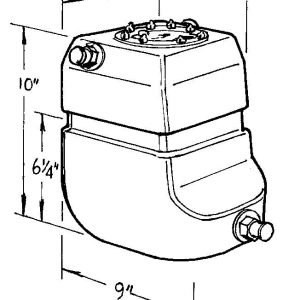 JAZ 2-Gallon Pro Drag Fuel Cell 220-002-01
