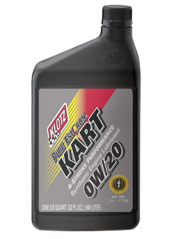 KLOTZ SYNTHETIC LUBRICANTS Pure Estorlin Kart 4 Stroke 0w20 1 Quart KLOKE-220