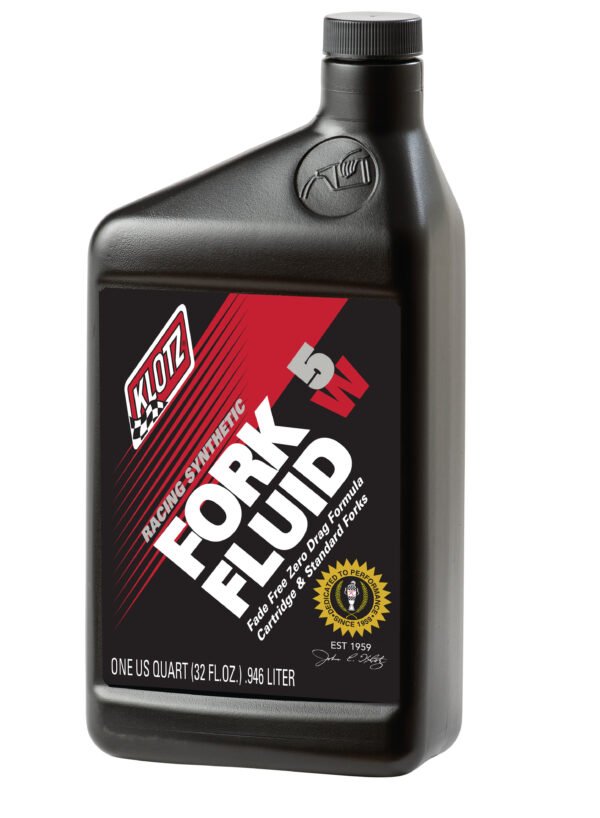 KLOTZ SYNTHETIC LUBRICANTS 5W Racing Synthetic Shock Oil 1 Quart KLOKL-505