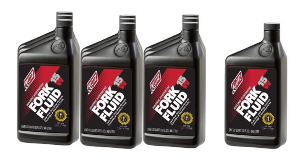 KLOTZ SYNTHETIC LUBRICANTS 15W Racing Synthetic Shock Oil Case 10x1Qt KL-515