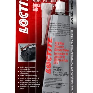 LOCTITE RTV Red Silicone Sensor Safe 80ml/2.7oz 492001