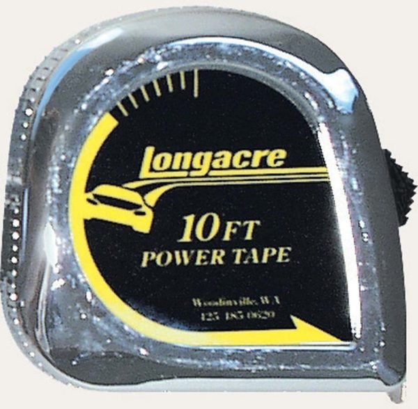 LONGACRE Tire Tape 10′ X 1/4in  52-50870