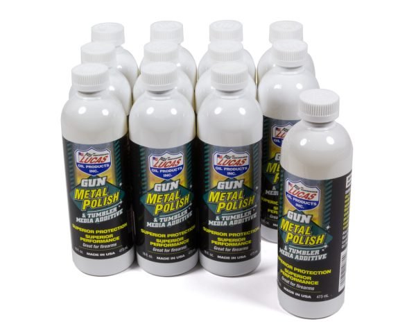 LUCAS OIL Gun Metal Polish Case 12 x 16 Ounce 10880