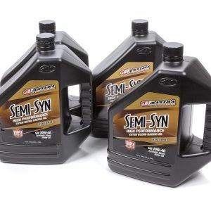 MAXIMA RACING OILS 10w40 Semi-Syn Oil Case 4 x 1 Gallons 39-349128B