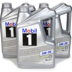 MOBIL 1 5w30 Synthetic Oil Case 3×5 Qt Bottles Dexos 124317