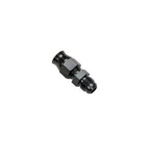 MOROSO Fitting Adapter 6an Male To 3/8 Tube CompressionFitting – Tube End – Straight – 6 AN Male to 3/8 in Tubing – Aluminum – Black Anodized – Each 65350