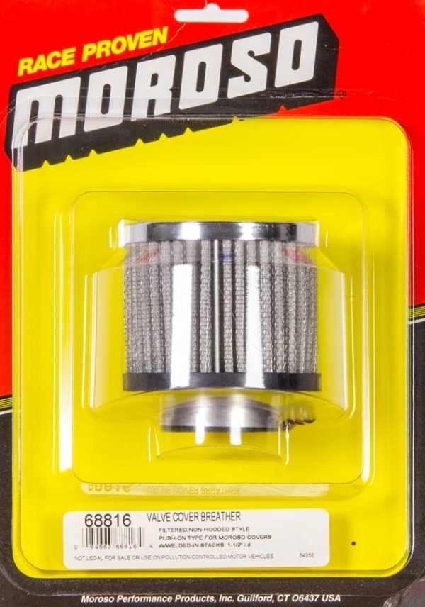 MOROSO Chrome V. Cvr Breathers  68816