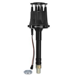 MSD IGNITION Chevy V8 Pro Billet Distributor Black Finish 85505