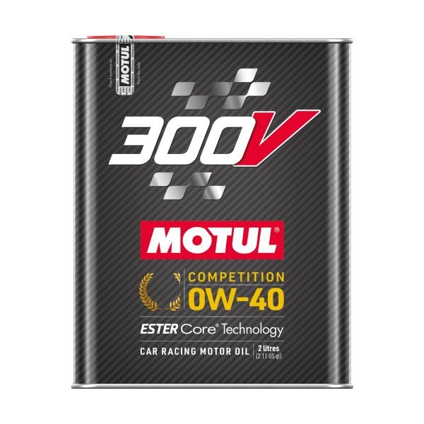MOTUL USA 300V Competition Oil 0w40 2 Liter MTL110857