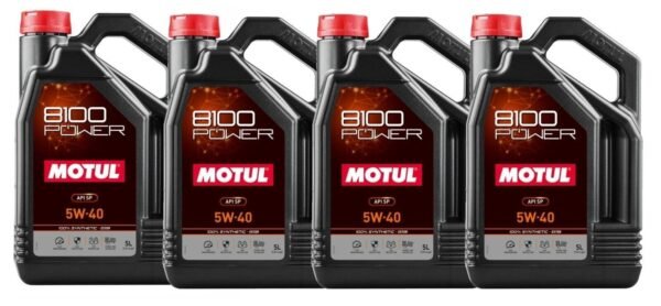 MOTUL USA 8100 Power 5w40 Case 4 x 5 Liter 111809