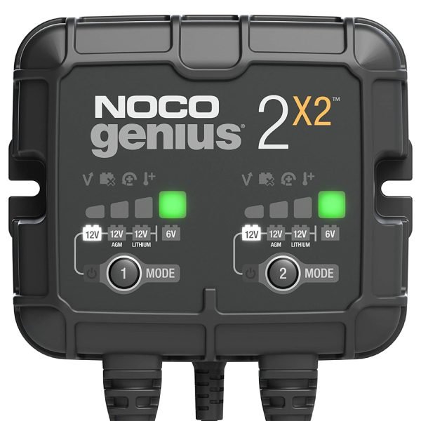 NOCO Batter Charger 2-Bank 4 Amp GENIUS2X2