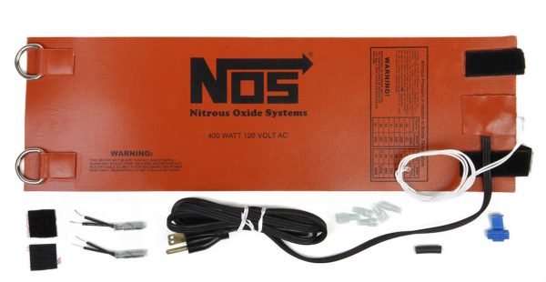 NITROUS OXIDE SYSTEMS 10lb. 110ac Bottle Heate  14164-110NOS