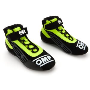 OMP RACING, INC. KS-3 Shoes Black And Flo Yellow Size 39 KC0-0826-A01-178-39