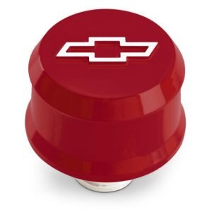 PROFORM Slant Edge Breather Cap Raised Bowtie Emblem Red 141-863