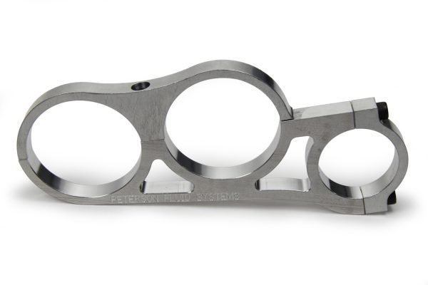 PETERSON FLUID Inline Dual Filter Brkt Fits 1.75in Tubing Each 09-2493