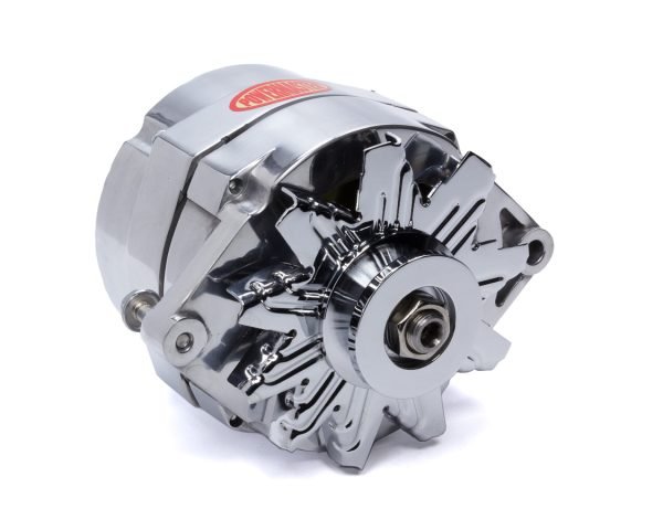 POWERMASTER Alternator GM 10SI  1V- Pulley 100 Amp Polished 67127