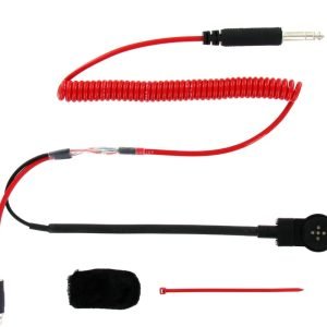 RACING ELECTRONICS Helmet Mic Kit Std Flex 3 Conductor RT705-C