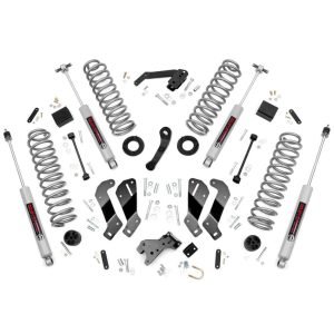ROUGH COUNTRY 3.5in Jeep Suspension Li ft Kit 07-19 Wrangler JK 69430