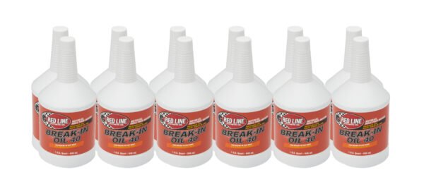 REDLINE OIL Break In Oil 40W Case 12 x 1 Quart Bottles 16004