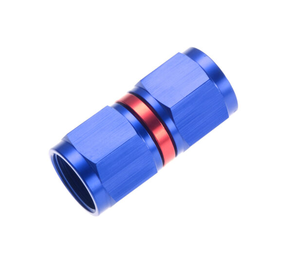 REDHORSE PERFORMANCE 4AN/JIC Swivel Coupler Red/Blue 8100-04-1